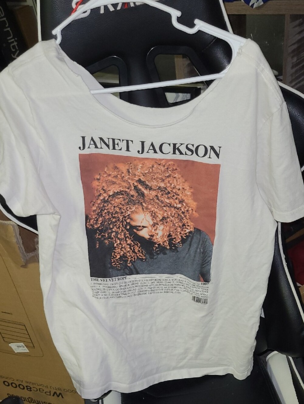 Janet Jackson The Velvet Rope Shirt M
